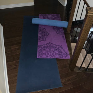 2 Yoga Mats + Roller Lot