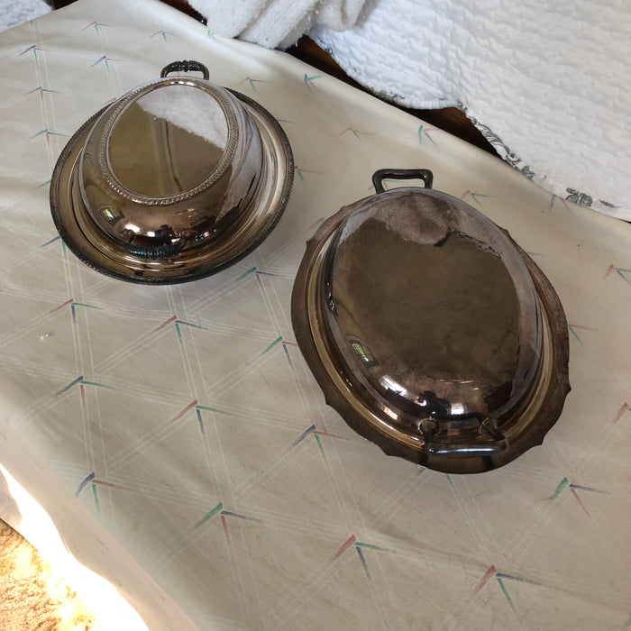 Silver Plated Covered Dishes
