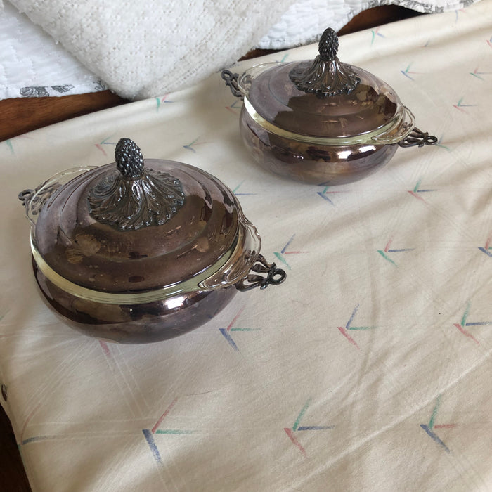 Silver Plated Covered Dishes