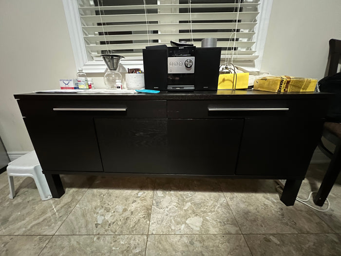 Black Credenza