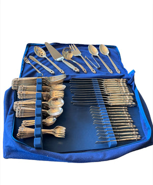 'Royal Danish' by International Sterling Silver Flatware Set- Service for 12 (117 Pieces)