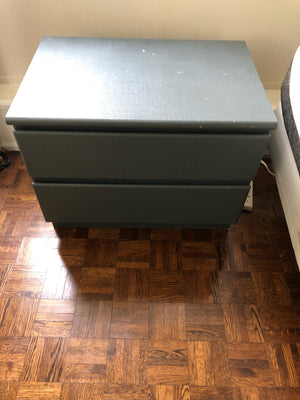 Pair of Melamine Nightstands