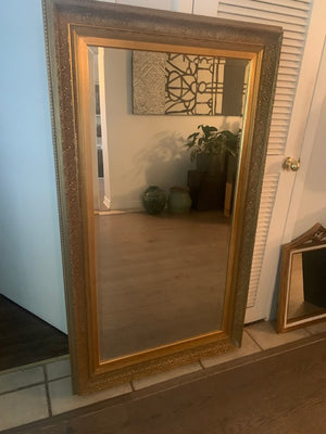 Ornate Floor Mirror # 4 (*NEW ITEM)