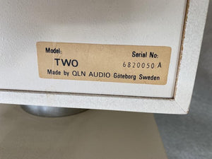 2 QLN Audio- Model "Two" Speakers