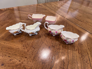3 Sets of Cream & Sugar