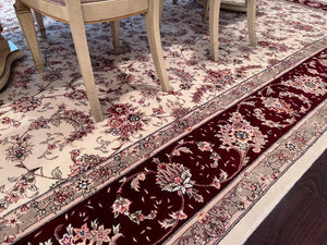 100% Wool Area Rug- 10x14ft