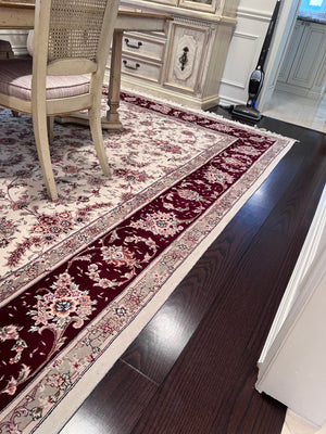 100% Wool Area Rug- 10x14ft