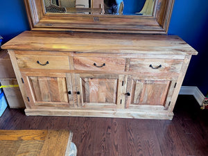 Natural Wood Style Sideboard/Credenza