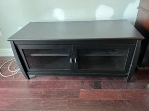 TechCraft SWBL48 48-Inch Wide Flat Panel TV Credenza - Black
