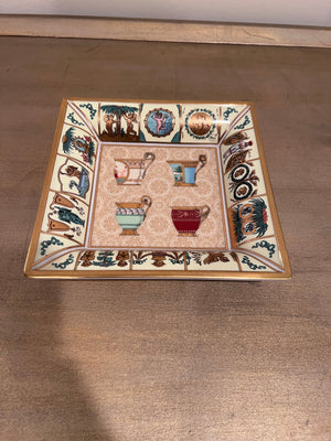 Gucci Porcellana Greek Mythology Porcelain Ashtray