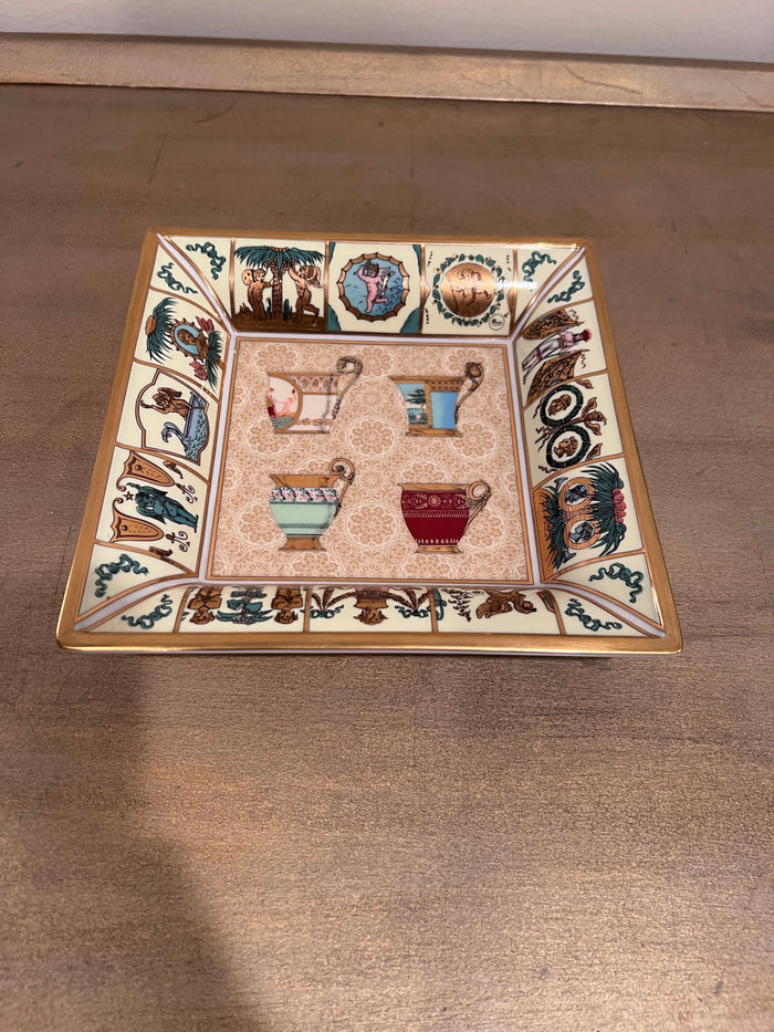 Gucci Porcellana Greek Mythology Porcelain Ashtray