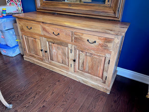 Natural Wood Style Sideboard/Credenza