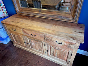Natural Wood Style Sideboard/Credenza
