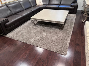 Salt and Pepper Shag Rug