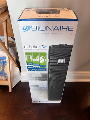 Bionaire 3 speed Visipure Tower Air Purifier (LIKE NEW IN BOX)
