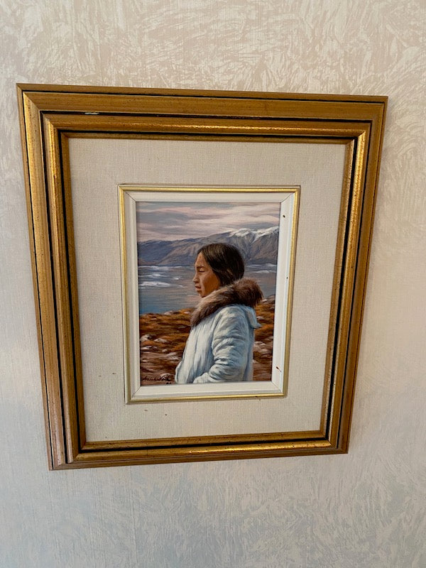 Original Painting/Drawing- "Girl in Jacket" by Anna Noeh