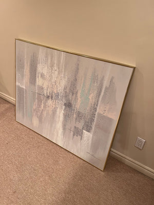MCM Abstract Painting by E. Lee