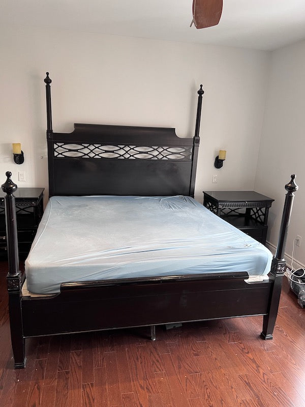 "Aspenhome" Dark Brown King 4-Poster Bed