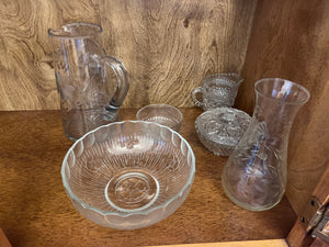 Pressed Glass & Crystal Lot # 2