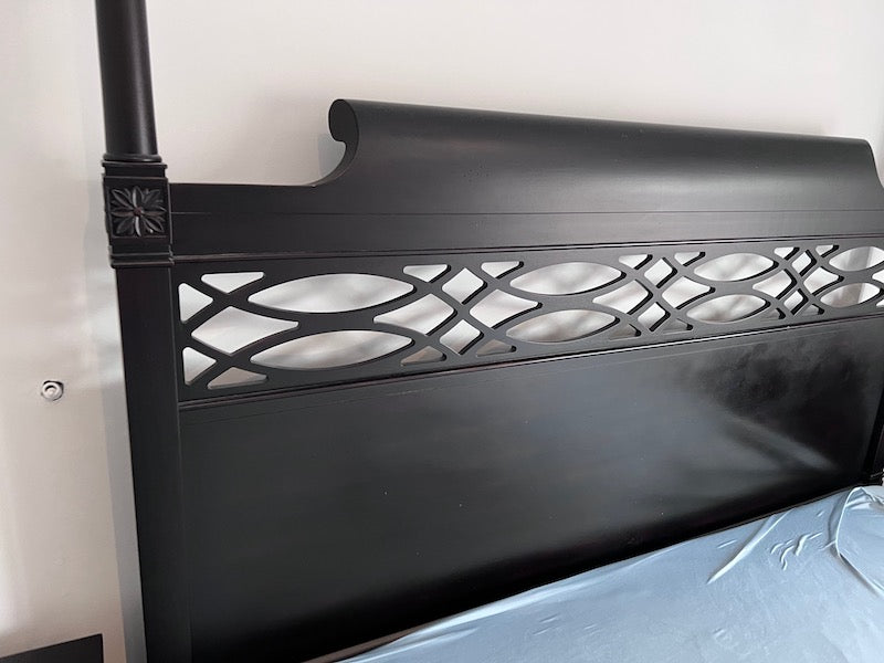 "Aspenhome" Dark Brown King 4-Poster Bed