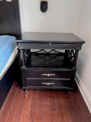 Pair of "Aspenhome" Dark Brown Nightstands
