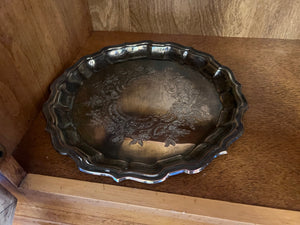 Marlboro Plate by Morton-Parker E.P Brass 4958 Plated Platter