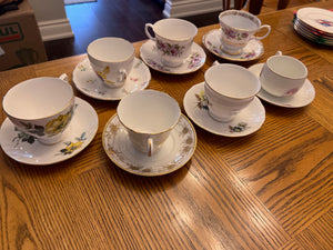 Cup & Saucer Lot