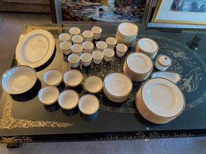 Mikasa Bone China "Skidmore 109" Dinnerware Set, Service for 12