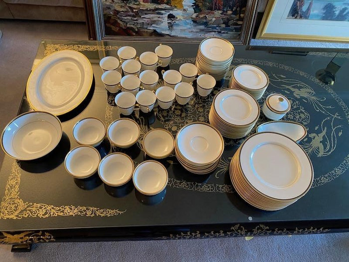 Mikasa Bone China "Skidmore 109" Dinnerware Set, Service for 12