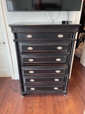 "Aspenhome" Dark Brown Chest of Drawers
