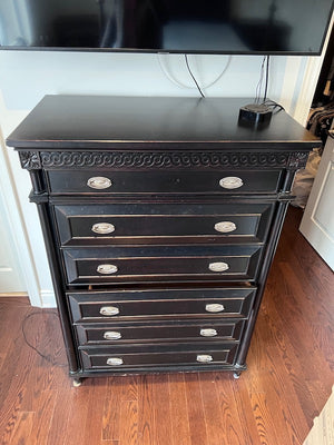 "Aspenhome" Dark Brown Chest of Drawers