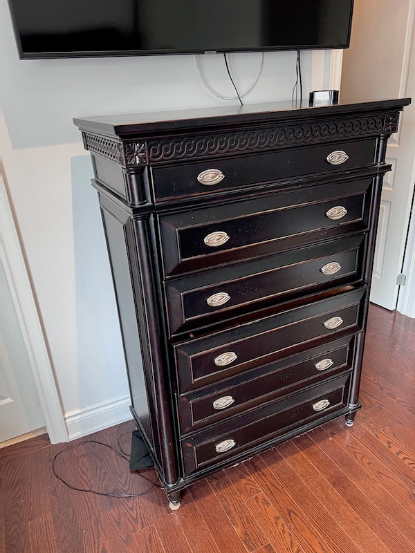 "Aspenhome" Dark Brown Chest of Drawers