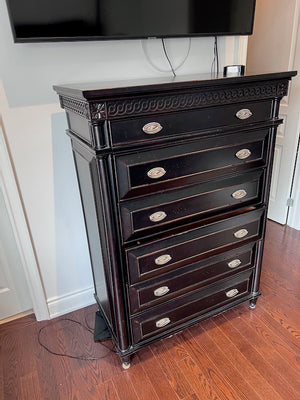 "Aspenhome" Dark Brown Chest of Drawers