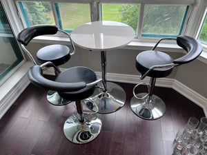 Bar Height Table + 3 Stools