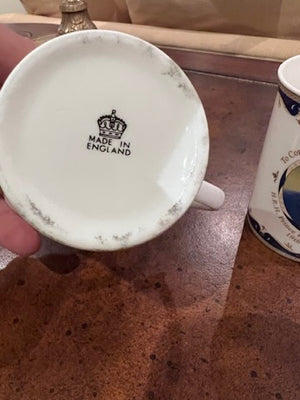 3 English 'Royal Family' Collectibles Mugs