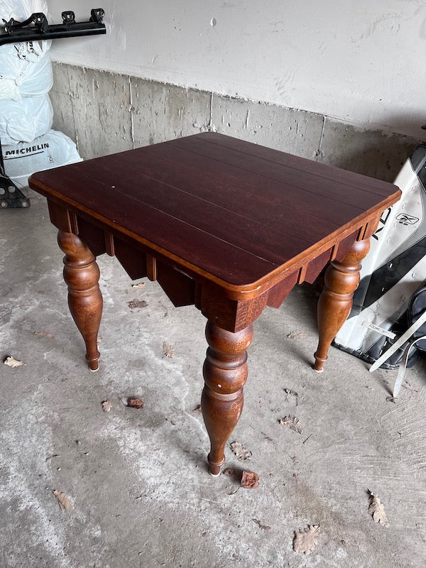 Wood Side Table