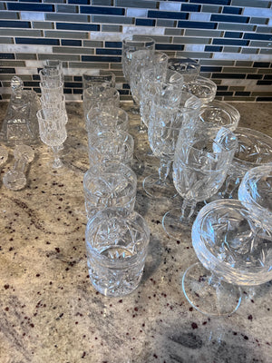 Pinwheel Crystal Lot