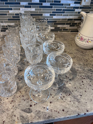 Pinwheel Crystal Lot
