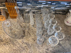 Pinwheel Crystal Lot