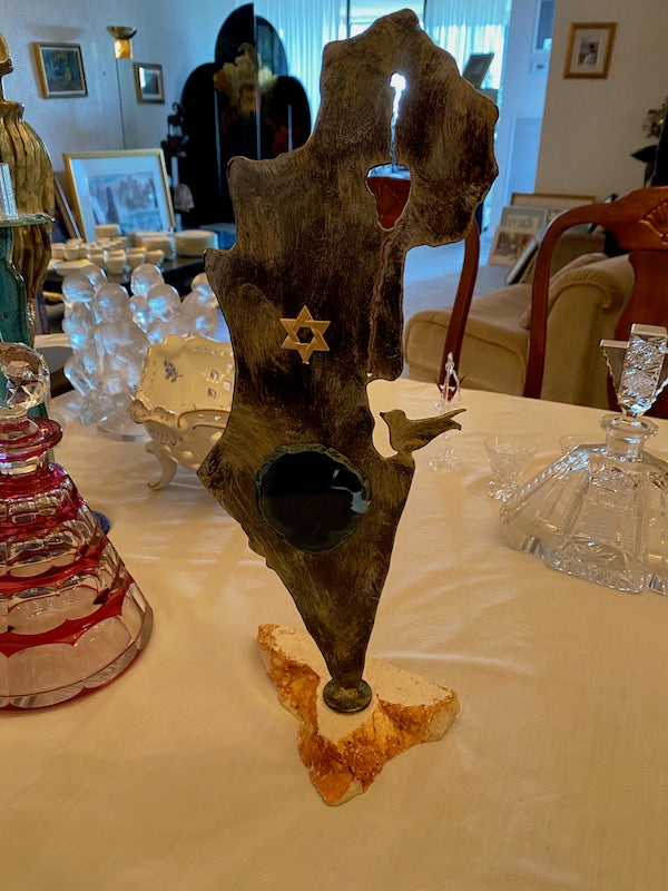 Reuben Gafni Metal Sculpture- Israel