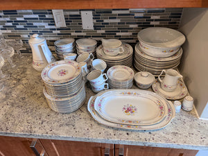 Vintage JLMenau Graf Von Henneberg HEP3 Dinnerware Set (Service for 12)