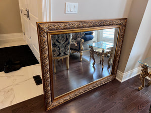 'Paradise Home Decor Furniture' Large Bronzed Mirror