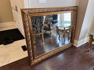 'Paradise Home Decor Furniture' Large Bronzed Mirror