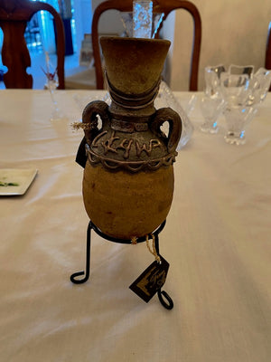 "Fine Art" Sterling Silver 925 Vase, Handmade in Israel