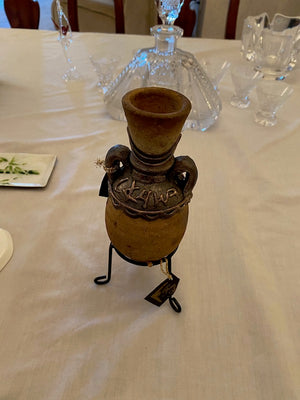 "Fine Art" Sterling Silver 925 Vase, Handmade in Israel
