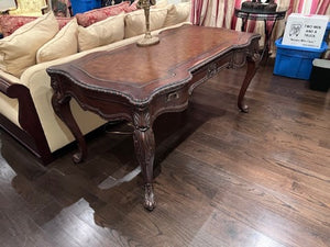 Beautiful Executive Desk with Leather Top