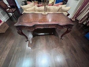 Beautiful Executive Desk with Leather Top