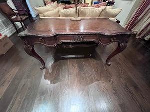 Beautiful Executive Desk with Leather Top