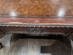 Beautiful Executive Desk with Leather Top