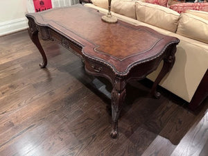 Beautiful Executive Desk with Leather Top